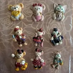 ダッフィフレンズ★マグネットセット