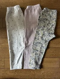 ユニクロ他 90cmレギンスセットのサムネイル