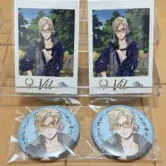 ツイステ展 ヴィル 缶バッジ ヴィル カードコレクション イベント衣装