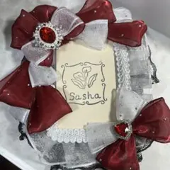 【B8ー300】硬質ケース デコ 痛ロゼット トレカケース 痛バ 推し活