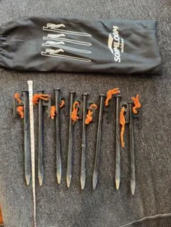 スームルーム　鍛造ペグ20cm 8本収納袋付のサムネイル