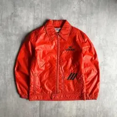 【80s adidas】ジップブルゾン　ナイロン　デサント　短丈　vintage