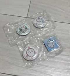 ちいかわ くら寿司 マグネット 缶バッジ ハチワレ モモンガ あのこ