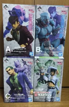 ジョジョの奇妙な冒険 一番くじ　フィギュア A B C ラストワン セット