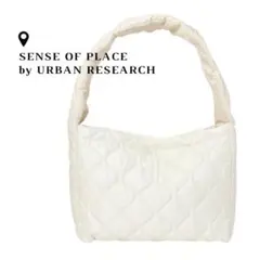 【新品】SENSE OF PLACE　　キルティング　ショルダーバッグ