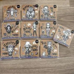 紅茶花伝✕ワンピース　オリジナルコルクコースター　全10種