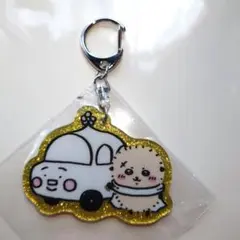 ちいかわ　ラメアクリルキーホルダー4 　らっこ