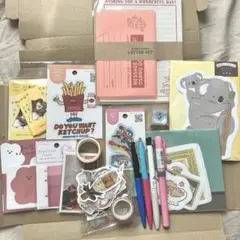 匿名配送】OSAMU GOODS レターセット文房具まとめ売り　ロフト福袋