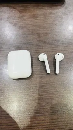 AirPods本体 ホワイト 充電ケース付き　ジャンク品