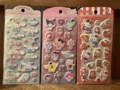 ジュエルマシュマロステッカーズ　マジカルジュエリー　ハローキティ　シナモロール