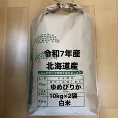 北海道産ゆめぴりか20キロ 白米のサムネイル