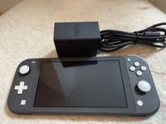 【美品】Nintendo Switch Lite グレー ACアダプター付き