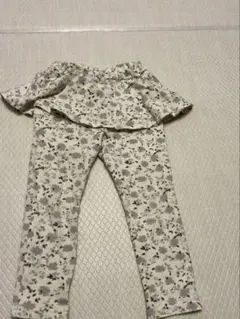 nous キムラタン　花柄ロングパンツ　フリル　110cm