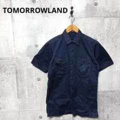 TOMORROWLAND トゥモローランド メンズ 半袖シャツ S ネイビーのサムネイル