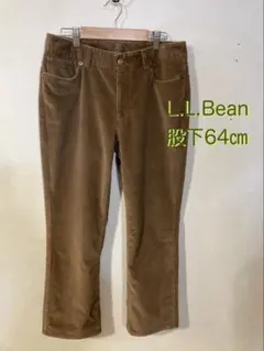 L.L.Bean コーデュロイパンツ　股下64㎝　ブラウン
