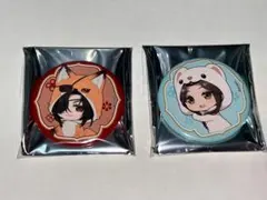 天官賜福 風信 まねきねこ ロールアイス ポストカード 缶バッジ 特典