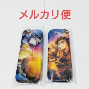 鬼滅の刃　WEBSHOPくじ　レンチキュラー　ロング缶バッジ　kv　しのぶ　童磨