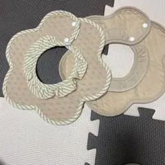 花型ベージュスタイ 2枚セット