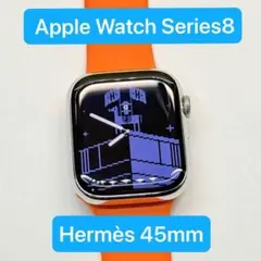 Apple Watch series8 HERMES 45mm ステンレス