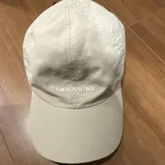THE NORTH FACE ベージュキャップ　ホワイトレーベル　58留め具破損