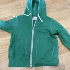 DENIM DUNGAREE グリーンパーカー S-M