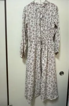 OLIVE des OLIVE 花柄ロングワンピース M