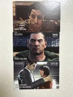 冴島大河 真島吾朗 龍が如く シーンカードコレクション セガストア大阪