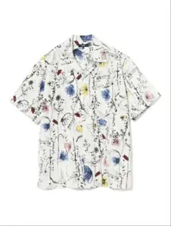 BEAMS HEART / 印花開領襯衫 S