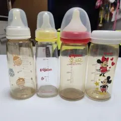 Pigeon 哺乳瓶 4本セット ミッキー・ミニー　ChuChu1本