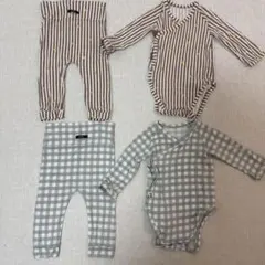 コニー konny バンブーボディスーツ&レギンスセット 12M まとめ売り