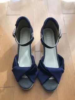 ELLE SPORT サンダル ネイビー 23.5cmのサムネイル
