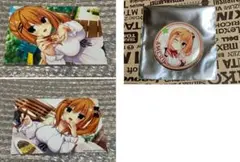 ハミダシクリエイティブ 竜閑天梨 アクリルパネル 缶バッジ セット ま