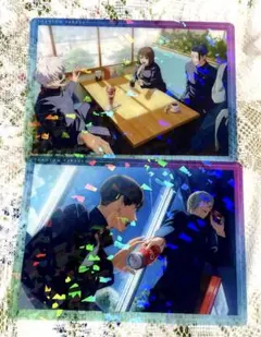 ファンパレ ハーフアニバーサリー クリアカード 五条悟 夏油傑 家入 七海 灰原