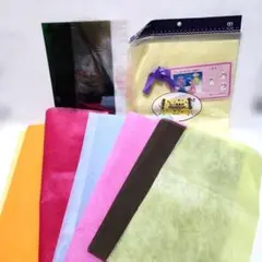 ラッピング　ちぎり絵　不織布シート　包装紙　ギフトバッグ　和紙　セロハン