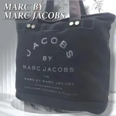 マークバイマークジェイコブス トートバッグ キャンバス A4 肩掛け ブラック
