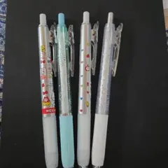 【海外サンリオライセンス】キティボールペンセット黒0.5中性４点セット♡のサムネイル