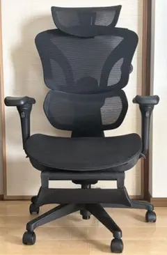あ*き様 オカムラ コンテッサ ブラックポリッシュシルバー ハイバック 