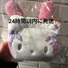 【新品未使用】サンリオ メゾピアノ キティ ベリエちゃん フェイス形ポーチ