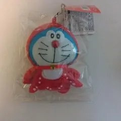 ドラえもん キーホルダー 赤 青 セット