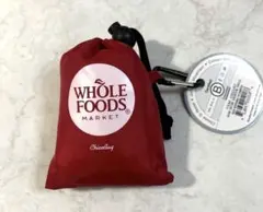 【新品】Whole Foods Market エコバッグ チコバッグ レッド