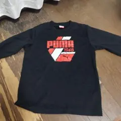 PUMA 長袖Tシャツ 黒 140