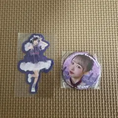 FRUITSZIPPER仲川瑠夏缶バッジ - メルカリ