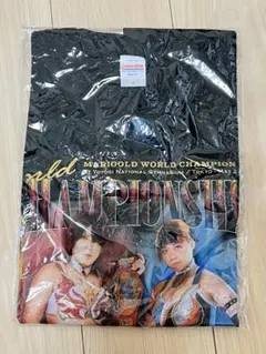 林下詩美vs MIRAI ティシャツ　Ｌサイズ　未使用　マリーゴールド