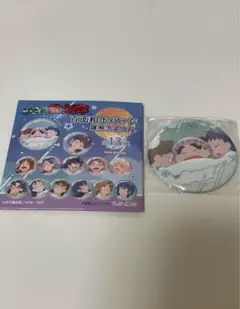 忍たま乱太郎　百面相缶バッジ　寝巻き姿の段