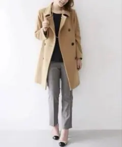 【URBAN RESEARCH 】アーバンリサーチ ダブルコート キャメル