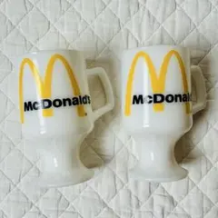 超希少】マクドナルド ヴィンテージ 脚付きグラス ゴブレット - メルカリ