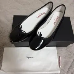 Repetto レペット バレエシューズ ブラック 38 - メルカリ