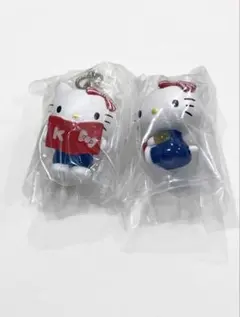 くまのがっこうHELLO KITTY めじるしアクセサリー 【キティ２点セット】