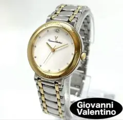 新品電池 G.VALENTINO コンビカラー サファイアガラス ユニセックス 