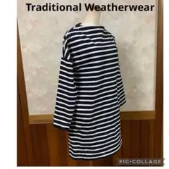 Traditional Weatherwear ボーダーワンピース（S）